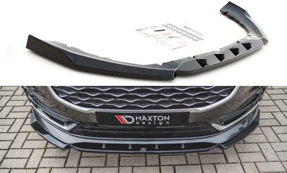 Front Ansatz für Ford S-Max Mk2 Facelift schwarz Hochglanz