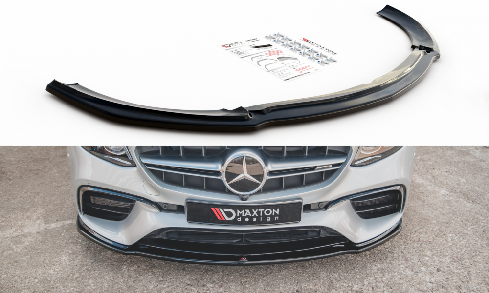 Front Ansatz V.2 für Mercedes-Benz E63 AMG Kombi/Limousine S213/W213 schwarz matt