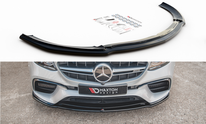 Front Ansatz V.2 für Mercedes-Benz E63 AMG Kombi/Limousine S213/W213 schwarz matt