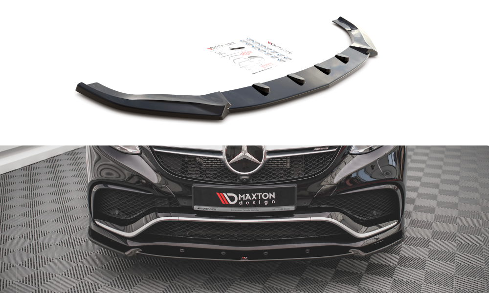 Front Ansatz V.1 für Mercedes-Benz GLE 63 AMG C292 schwarz matt