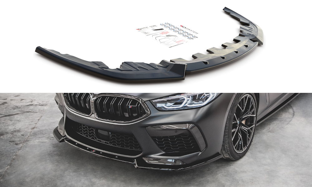 Front Ansatz V.3 für BMW M8 Gran Coupe F93 schwarz matt