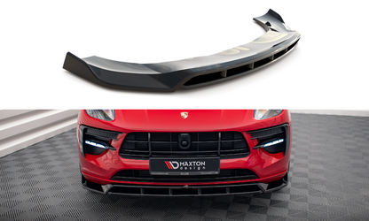 Front Ansatz V.2 für Porsche Macan Mk1 Facelift Carbon Look