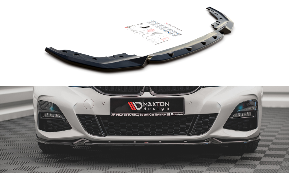 Front Ansatz V.4 für BMW 3er G20 / G21 M-Paket Carbon Look