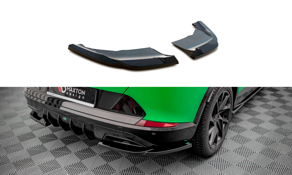 Heck Ansatz Flaps Diffusor V.2 für Cupra Formentor schwarz matt