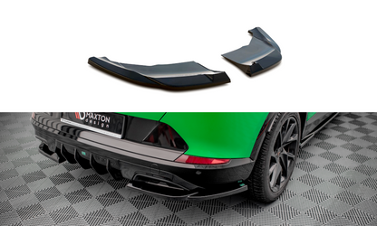 Heck Ansatz Flaps Diffusor V.2 für Cupra Formentor schwarz Hochglanz