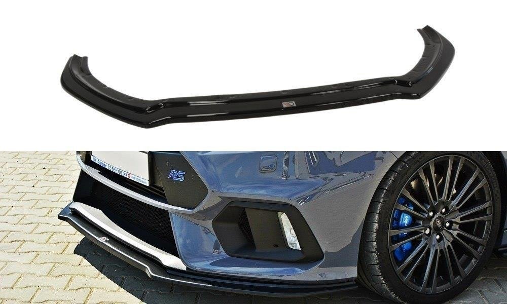 Front Ansatz für FORD FOCUS 3 RS v.4 schwarz matt