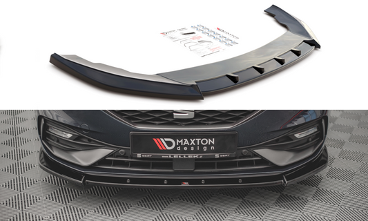 Front Ansatz V.1 für Seat Leon FR Mk4 schwarz Hochglanz