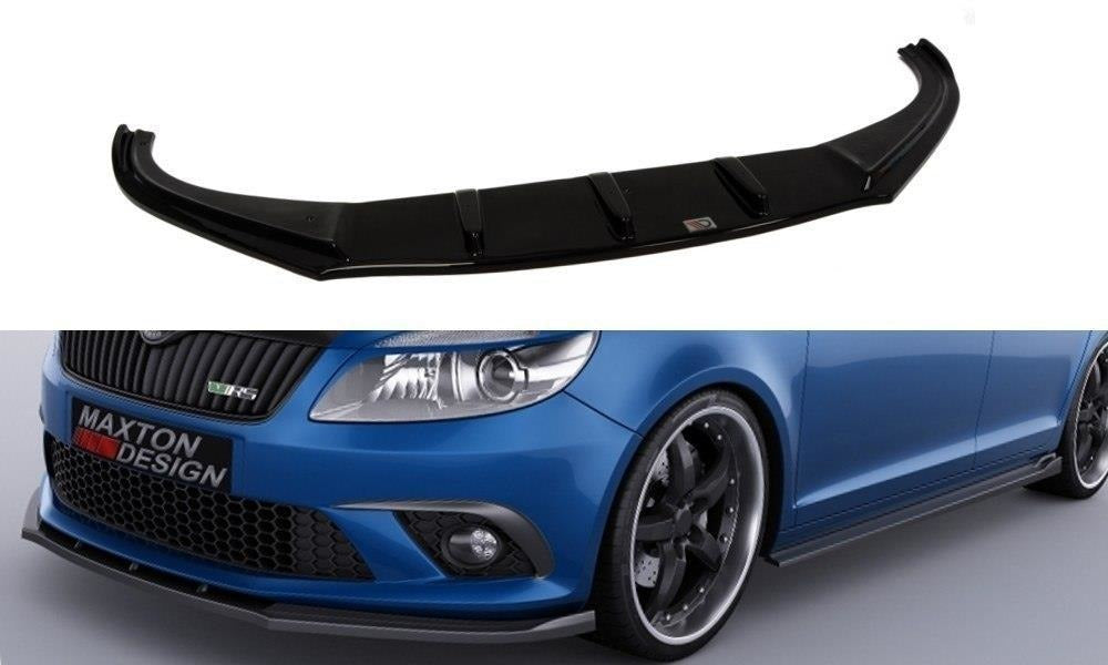 Front Ansatz für Skoda Fabia RS Mk2 schwarz matt
