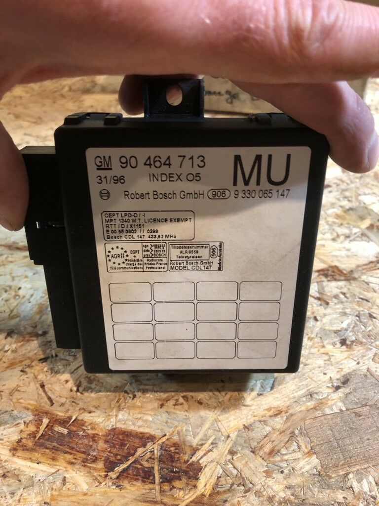 Opel Omega B Steuergerät Tür Verriegelung NEU Original GM