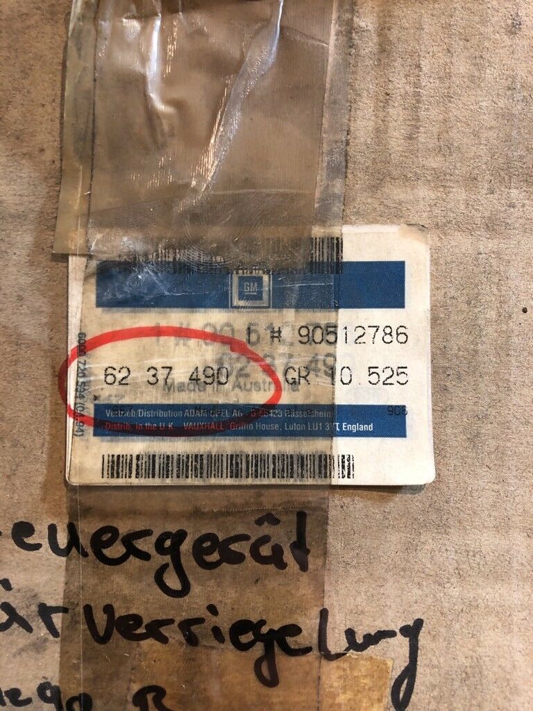 Opel Omega B Steuergerät Tür Verriegelung NEU Original GM