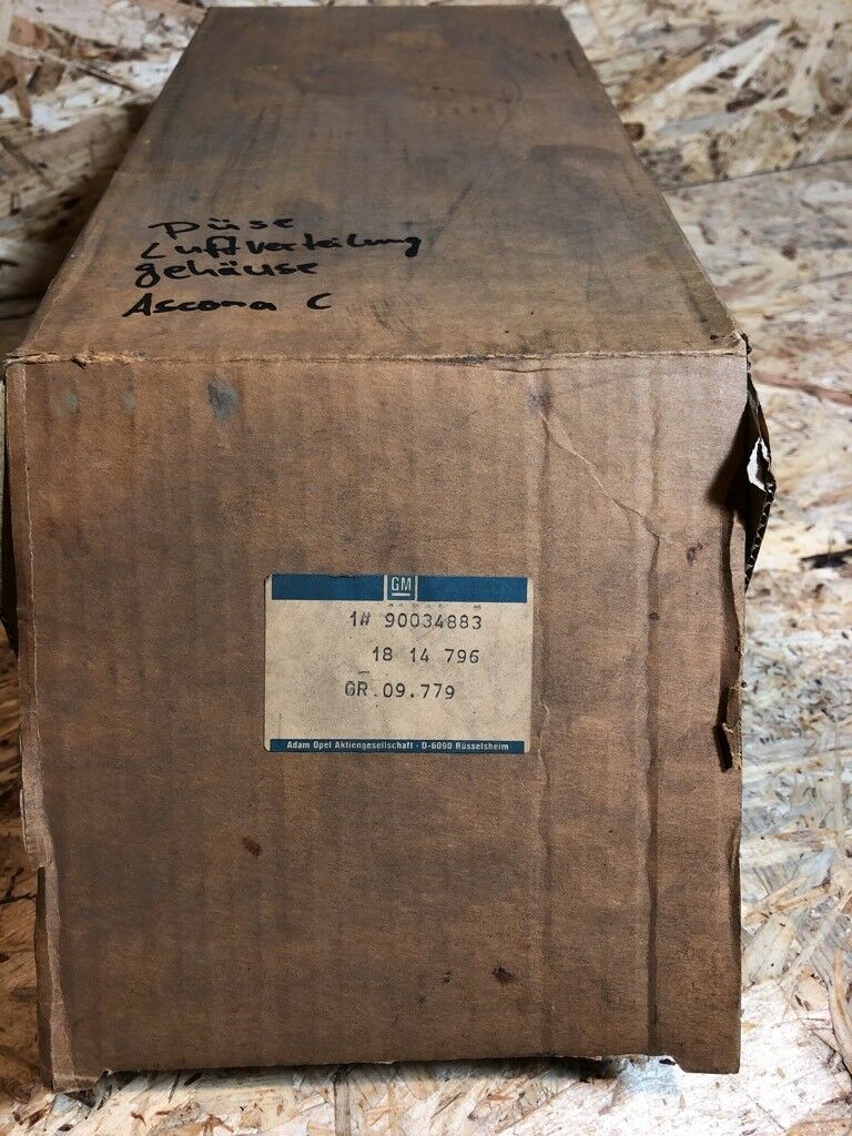 Opel Ascona C luftdüse Verteilung Gehäuse NEU Original GM