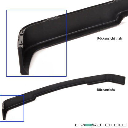 Frontspoiler Lippe vorne Spoiler unten Schwarz 82-94 passend für BMW alle E30