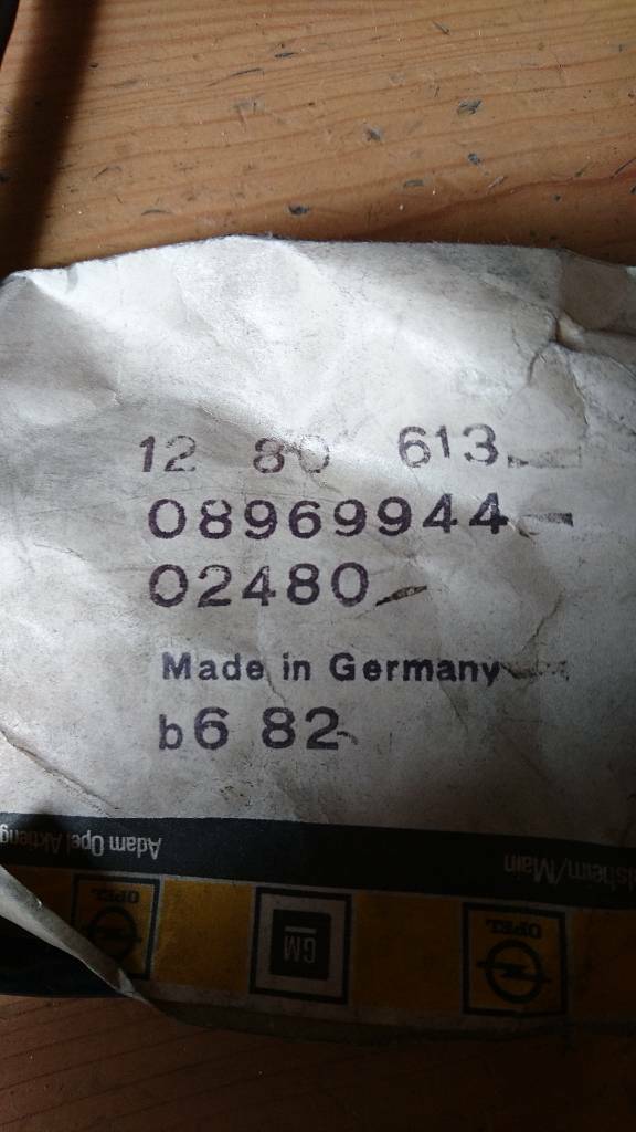 Opel Youngtimer Oldtimer Kabelsatz neu original GM 8969944