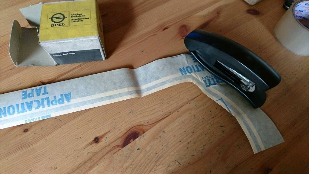 Opel Youngtimer Oldtimer Farbstreifen Seitenwand rechts 90003497