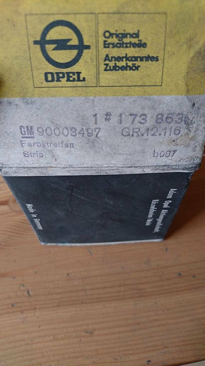 Opel Youngtimer Oldtimer Farbstreifen Seitenwand rechts 90003497