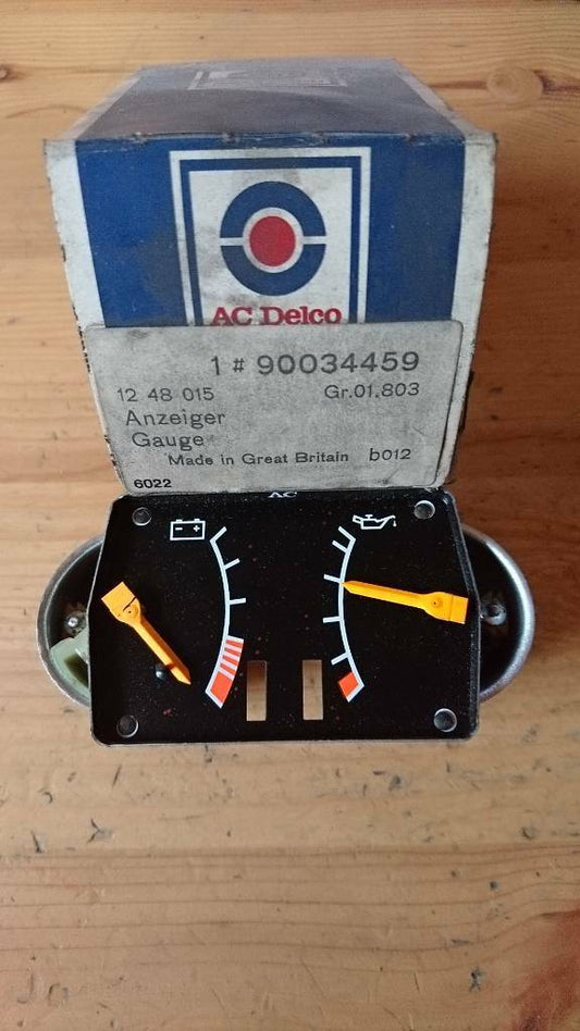 Ascona C Voltmeter Öldruck Öldruckmesser Anzeige neu AC Delco