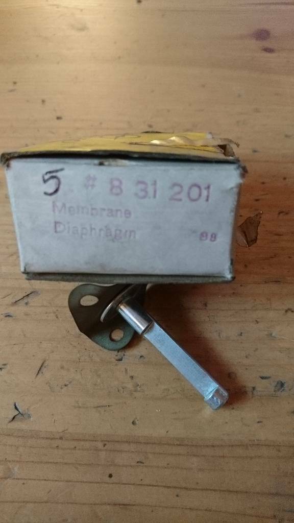 Commodore Admiral Kapitän Membrane Vergaser neu original
