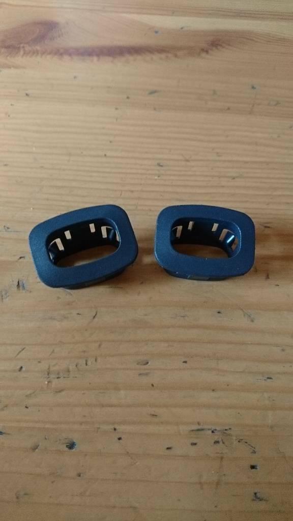 Astra F 2x Rosette Türpinn blau links rechts neu original GM