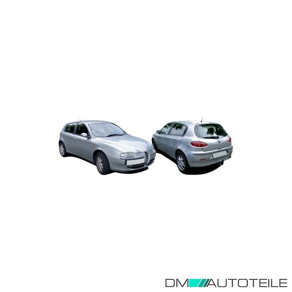 Außenspiegel links konvex beheizb. grundiert elektr. passt für Alfa Romeo 147