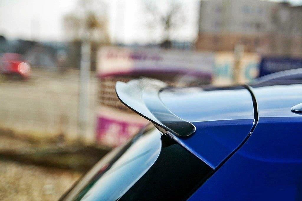 Spoiler CAP für VW Golf 7 / 7 Facelift R / R-Line Kombi Carbon Look