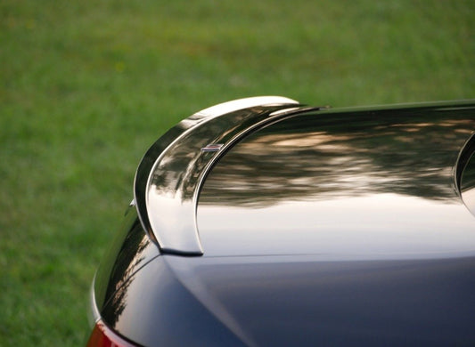 Spoiler CAP für Audi A6 S-line C6 Limousine schwarz matt