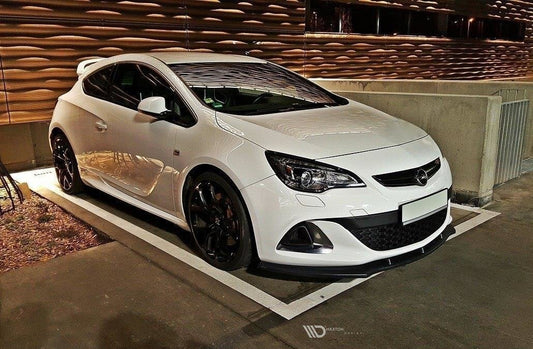 Front Ansatz für OPEL ASTRA J OPC / VXR v.1 schwarz Hochglanz