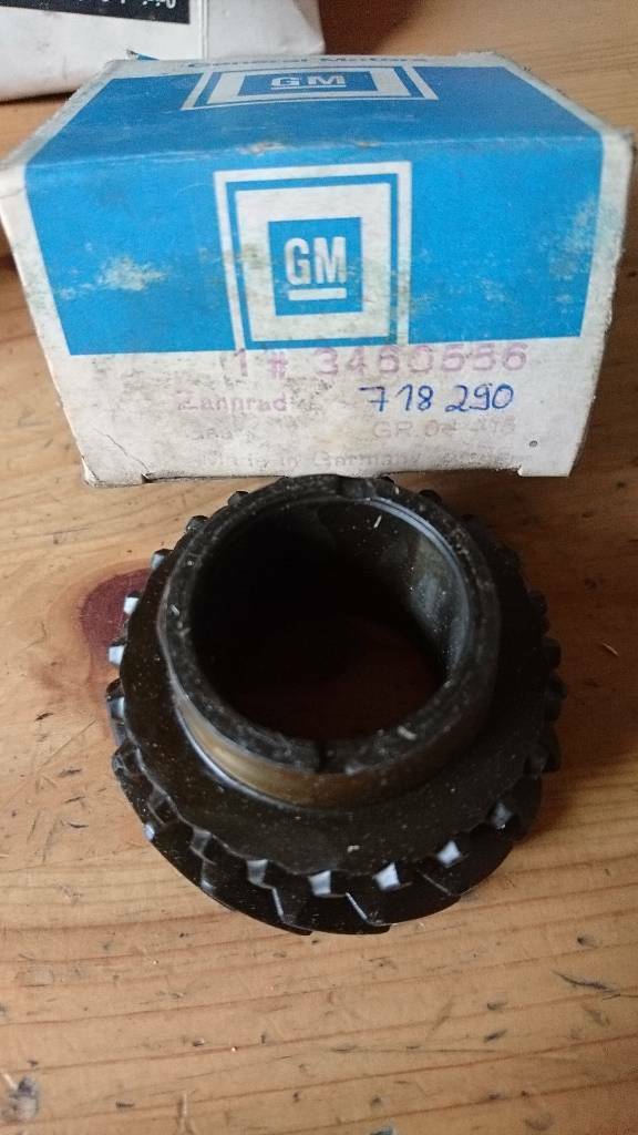 Kadett B C Zahnrad 3. Gang 4 Gang Getriebe Neu Original GM