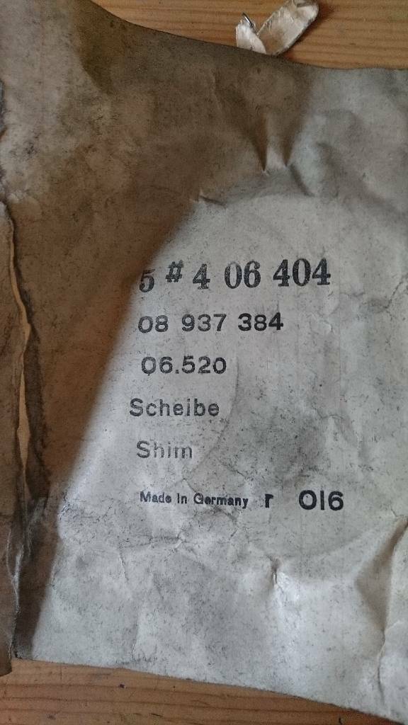 Opel Youngtimer Oldtimer Ausgleichscheibe neu original 406404