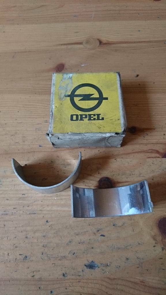 Original GM Rekord P1 P2 Kurbelwellenlager neu