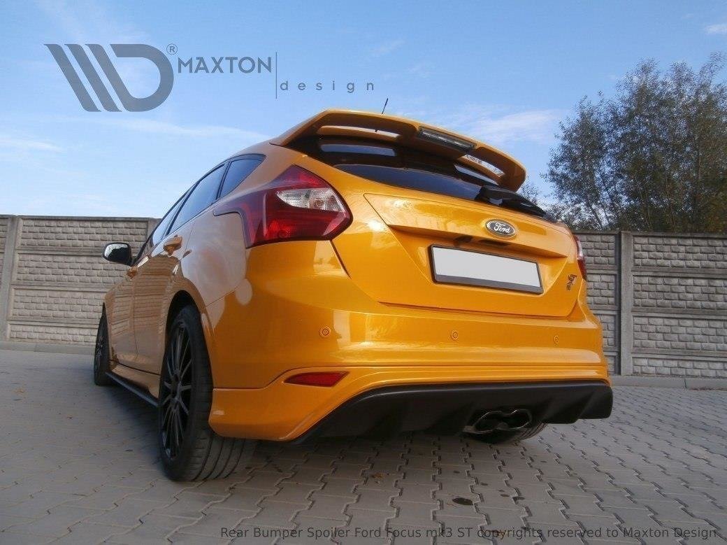 Diffusor Heck Ansatz für Ford Focus ST Mk3 (RS Look)