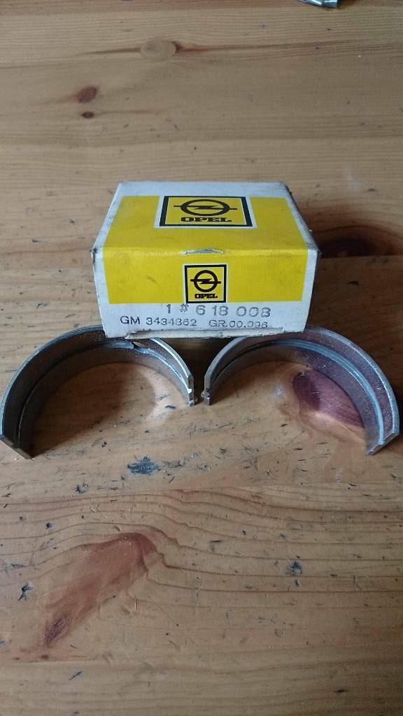 Kadett A B C Kurbelwellenlager neu original GM