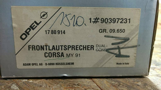 Original GM Opel Corsa Frontlautsprecher NEU