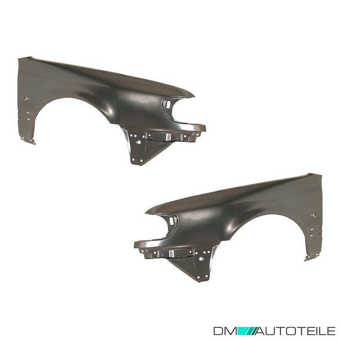 Kotflügel SET rechts+links vorne mit Blinkerloch für Audi A6 + Avant (4A) 94-97