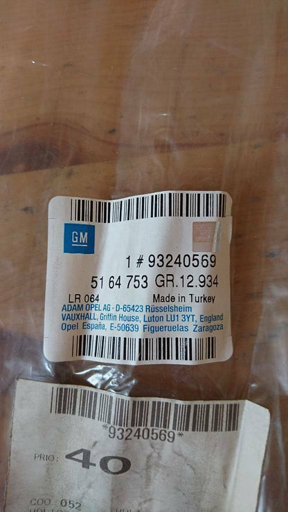 Opel Astra G Coupe Abdichtung Einstiegsverkleidung links neu original
