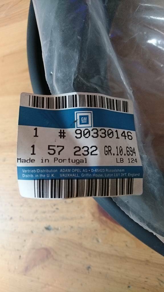 Kadett E Türdichtung hinten neu original GM