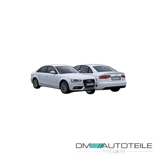 Stoßstange hinten grundiert + PDC passt für Audi A4 Avant (8K B8) 11-15 Facelift