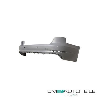 Stoßstange hinten grundiert 4x PDC passt für Audi A4 Avant (8W5, B9) ab 09/2015