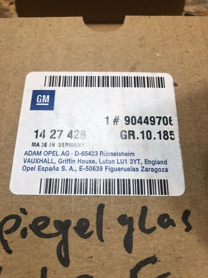 Original GM Opel Astra F Spiegelglas Rechts *NEU*