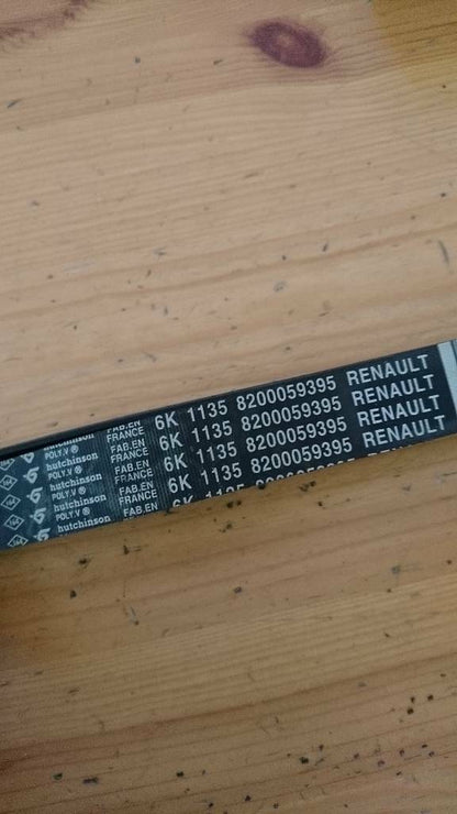 Opel Renault Keilriemen neu original GM 9111423