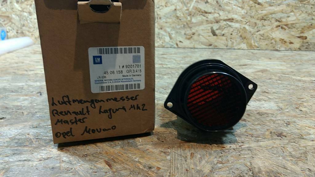 Original GM Opel Renault Laguna Movano Luftmengenmesser NEU