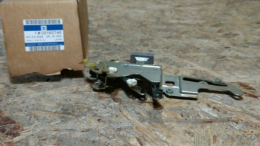 Original GM Opel Movano A ZV Stellmotor Schloss Türschloss NEU