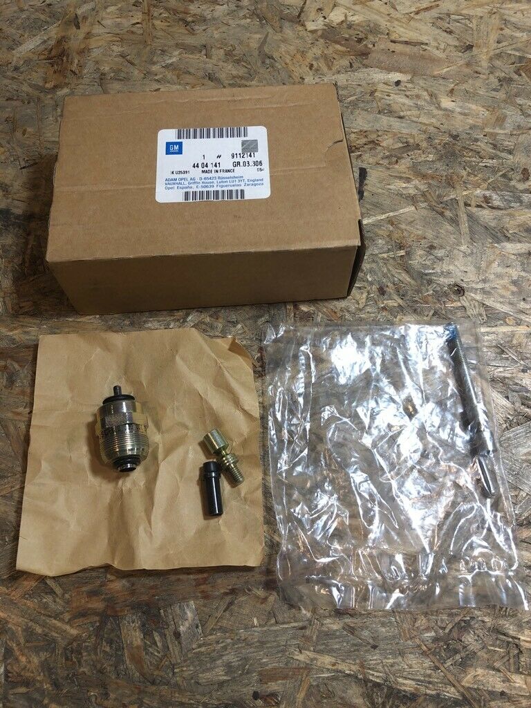 Original GM Opel Arena 25D Magnetventil Kraftstoffabschaltung NEU