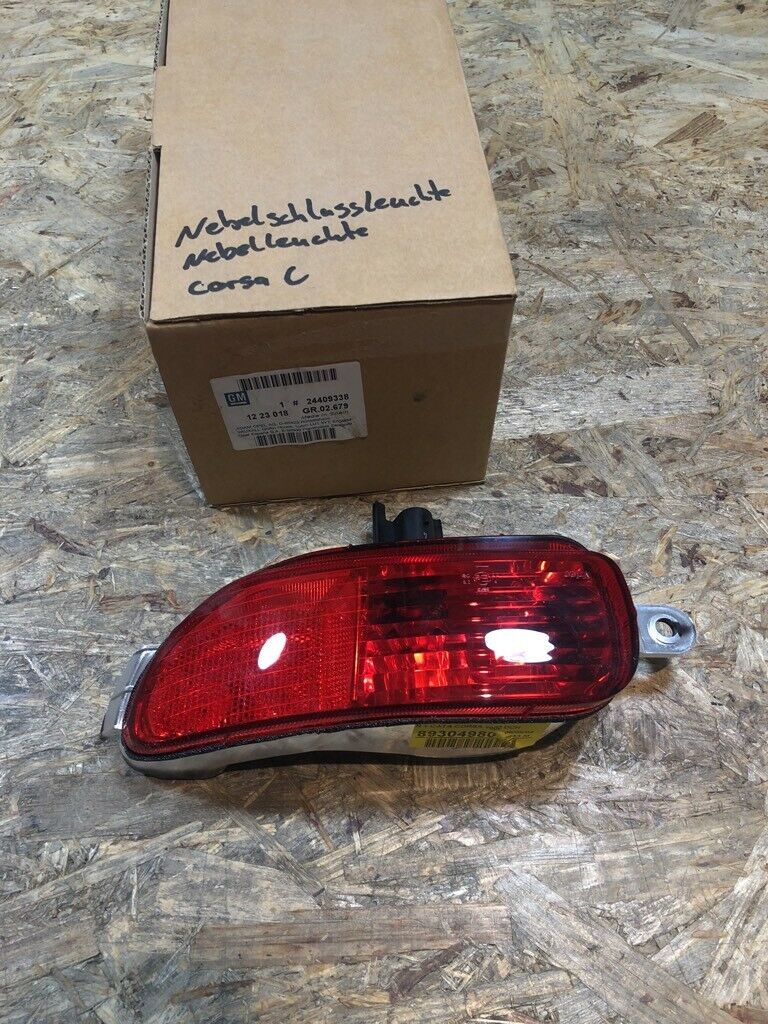 Original GM Opel Corsa C Nebelschlussleuchte Neu