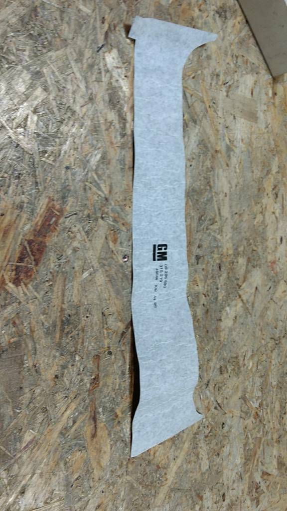 Original GM Opel Vectra B Zierstreifen Kotflügel vorne links NEU