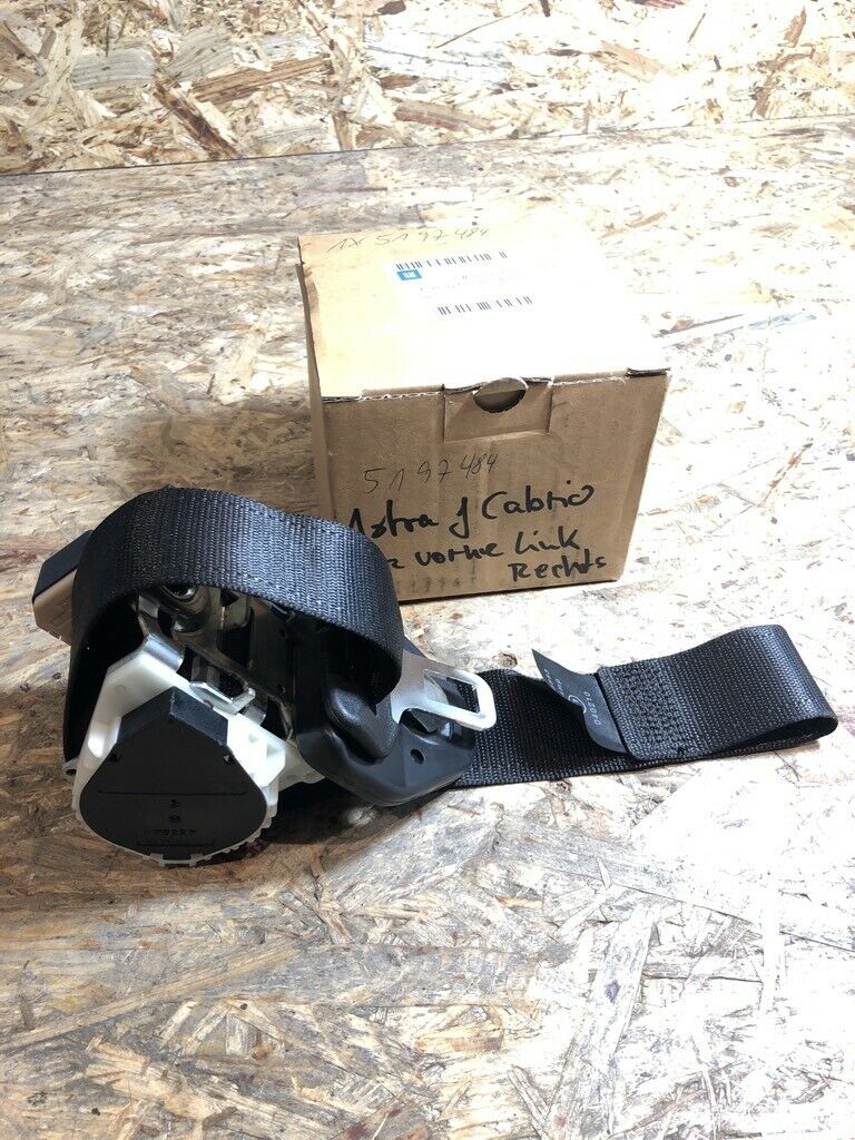 Original GM Opel Astra J Cabrio Gurt vorne Neu
