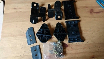 Original GM Rekord E Stoßstange hinten Halter Set Neu
