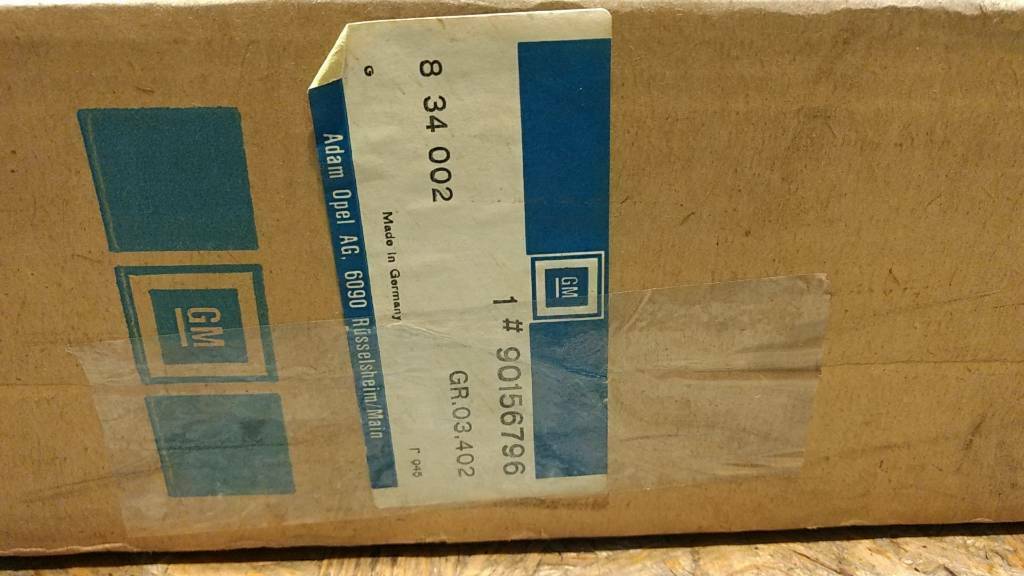 Original GM Opel Manta Ascona Luftfilter Luftfiltergehäuse NEU
