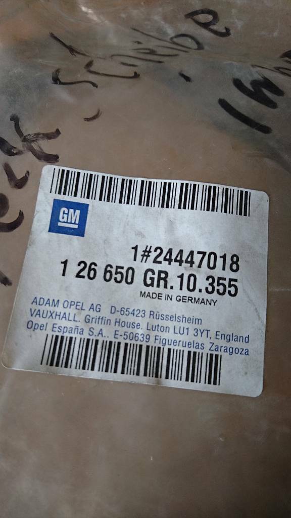 Corsa C Dichtung Heckscheibe innen neu original GM