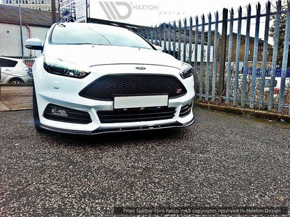 Front Ansatz V.1 für Ford Focus ST Mk3 FL Carbon Look