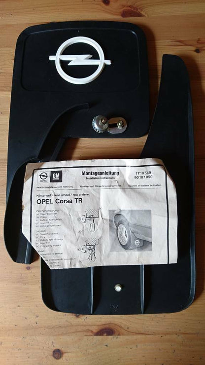 Corsa TR Schmutzfänger hinten original GM Opel NEU